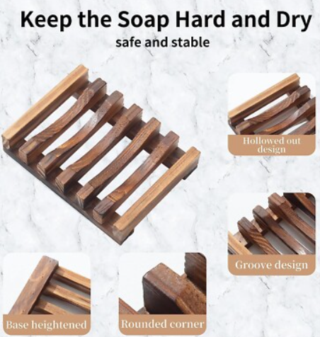 Wooden Soap Dish